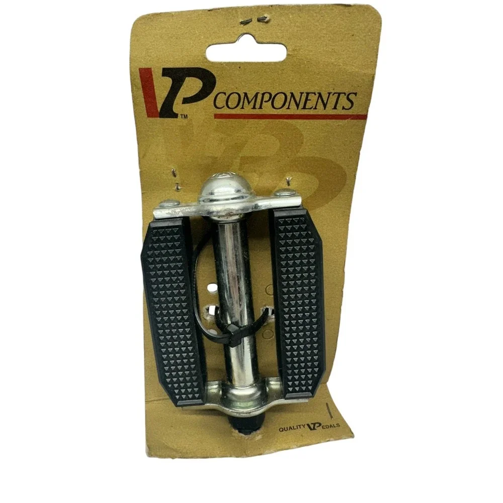 VP-363 Classic Rubber Style Platform Bike Pedals Retro Look‎ 1/2 or 9/16 spindle